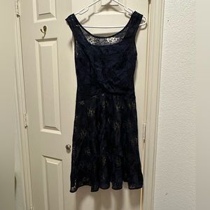 Vera Wang dress navy, size 2